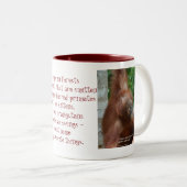 Nennen Sie meinen Lieblingssache-Orang-Utan Zweifarbige Tasse (VorderseiteRechts)