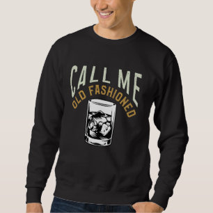 Nennen Sie mich alt modische Frauen Männer Vintag Sweatshirt
