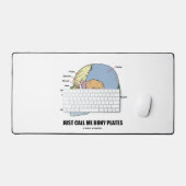 Nennen Sie mich Bony Tellers Skull Anatomie Spaß Schreibtischunterlage (Tastatur & Maus)