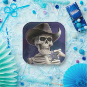 Nennen Sie mich "Doc Bones", Creepy Skeleton Sheri Pappteller (Party)