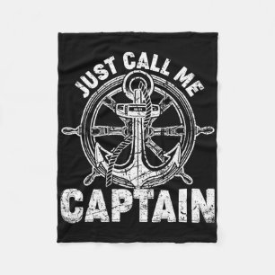 Nennen Sie mich einfach Captain - Bootsfahrer - An Fleecedecke