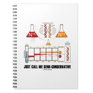 Nennen Sie mich einfach Semi-konservative DNA-Repl Notizblock