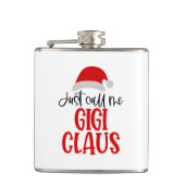 Nennen Sie mich Gigi Claus-56374 Flachmann (Vorderseite)