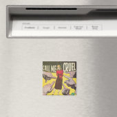 Nennen Sie mich grausames Retro-Comic Magnet (In Situ (Geschirrspüler))