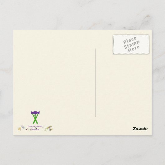 Nennen Sie mich Honey lustigen Honig Badger Zitat Postkarte (Rückseite)