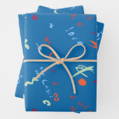 "Nennen Sie mich Liebe"-Muster Geschenkpapier Set (Beispiel)