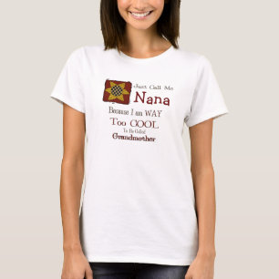 Nennen Sie mich Nana Cool Oma T - Shirt Prim Sunfl