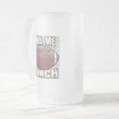 Nennen Sie mich Trainer Football Gegerät Mattglas Bierglas (Vorderseite Links)