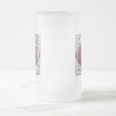 Nennen Sie mich Trainer Football Gegerät Mattglas Bierglas (Mittel)