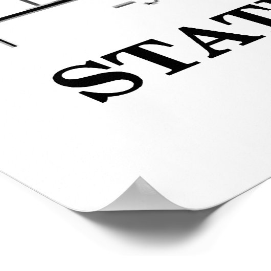 Nennen Sie mir einfach eine statistisch signifikan Poster (Ecke)