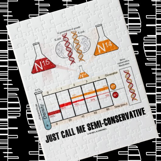 Nennen Sie mir nur semikonservative Molekularbiolo Puzzle