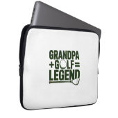 Nennen Sie mir Opa, gucken Sie mir Golf. Laptopschutzhülle (Vorne Rechts)
