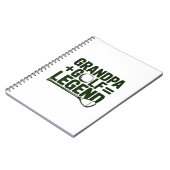 Nennen Sie mir Opa, gucken Sie mir Golf. Notizblock (Linke Seite)