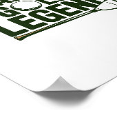 Nennen Sie mir Opa, gucken Sie mir Golf. Poster (Ecke)