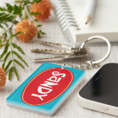 Nennen Sie Sandy Schlüsselanhänger (Vorderseite rechts)