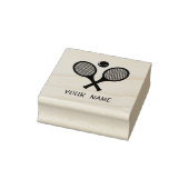 Nennen Sie Tennis Personalisiert Gummistempel (Stempel)