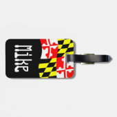 Nennen Sie Umbau-Maryland Gepäckanhänger (Rückseite horizontal)