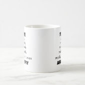 Nennen wirklich wirklich Lieben Unterrichtsfach Bo Kaffeetasse (Mittel)