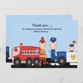 Nennend danken alle Helder Ihnen zu kardieren Dankeskarte (Vorne/Hinten)