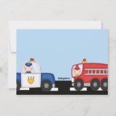 Nennend danken alle Helder Ihnen zu kardieren Dankeskarte (Rückseite)