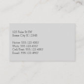 nennende Karte der Mama BlumenBlume modernes (Rückseite)