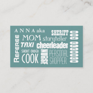 Nennende Karte der modernen Mama