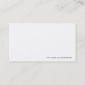 Nennende Karte des Cartoon-Affen (Rückseite)