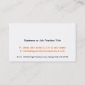 Nennende Karte niedliche helle Farbpaisleys (Rückseite)