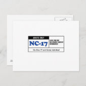 NennNC-17 Postkarte (Vorne/Hinten)