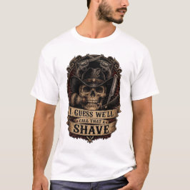 Nennt es ein Rasier-T-Shirt T-Shirt