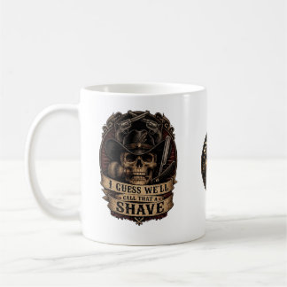Nennt es eine Rasur-Tasse Kaffeetasse