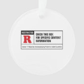 Nennwert R Ornament (Vorderseite)