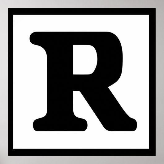 Nennwert R Poster (Vorne)