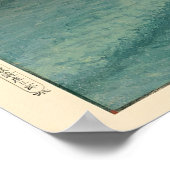 Nenokuchi Lake by Kawase Hasui Poster (Ecke)