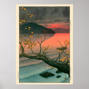 Nenokuchi-See von Kawase Hasui Poster