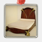 Nenuphar Bett, 1905-09 Silbernes Ornament (Vorne)