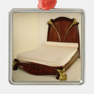 Nenuphar Bett, 1905-09 Silbernes Ornament