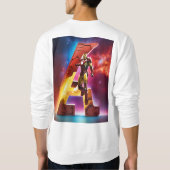 Neo-A, die futuristische Eisen-Vision Sweatshirt (Rückseite)