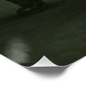 Neo Cat Matrix Parody Poster | Black Cat Bullet (Ecke)