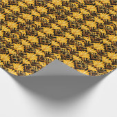 Neo Deco Gold Geometric Abstract Pattern Geschenkpapier (Ecke)