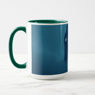 Neo Deco London Big Ben Neblige Nacht Tasse