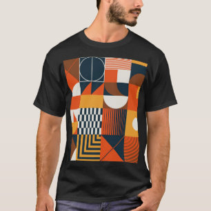 Neo Geo: Vintage abstrakte Komposition T-Shirt