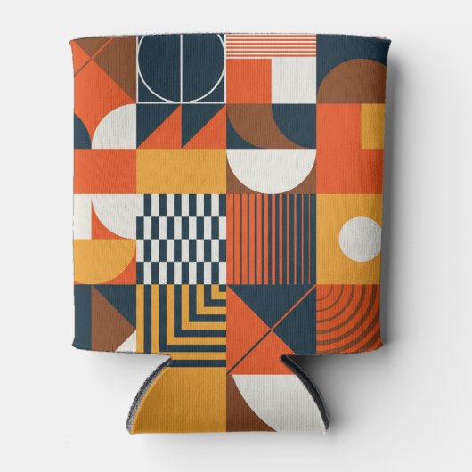 Neo Geo: Vintage abstrakte Zusammensetzung Dosenkühler (Vorderseite)