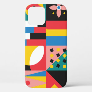 Neo-geometrische farbenfrohe Formen Illustration Case-Mate iPhone Hülle