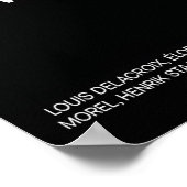 Neo-Gothic Interior Art Print 2001 French Gallery Poster (Ecke)