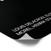 Neo-Gothic Interior Art Print 2001 French Gallery Poster (Ecke)