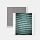 Neo-grüne Sphären Magnet (Vorderseite/Rückseite)