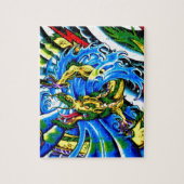 Neo Jap Dragon Tattoo Puzzle (Vertikal)