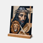 Neo-Kubistische Elegance: Ein Tribut Acrylschild (Winkel)