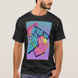 Neo-Memphis Design Ken Gage Retrowave Fine Art T-Shirt
